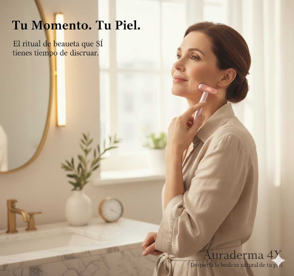 El Kit de Lujo Auraderma 4X: Tu Rutina de Belleza Redefinida