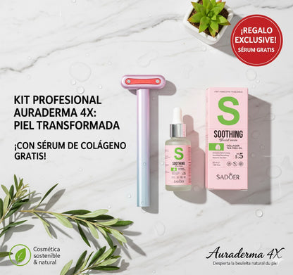 El Kit de Lujo Auraderma 4X: Tu Rutina de Belleza Redefinida